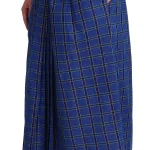 Gowri Tex Elastic Premium Cotton Lungi With Dual Packet