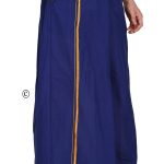 Gowri Tex Elastic Premium Cotton Dhoti With Dual Packet
